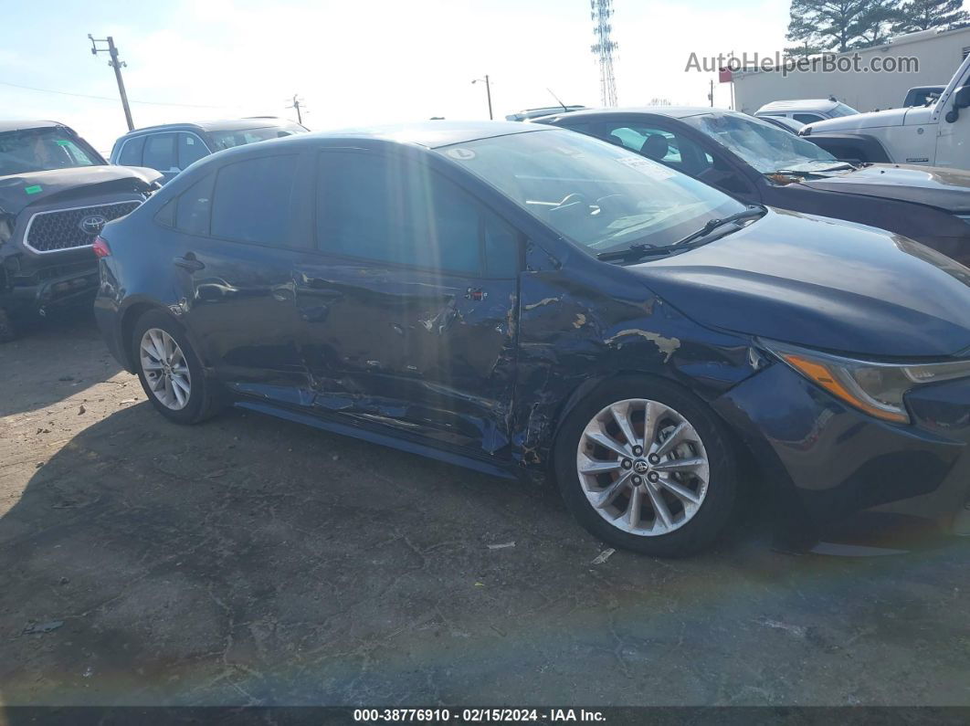 2021 Toyota Corolla Le Blue vin: 5YFVPMAEXMP250991