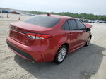 2020 Toyota Corolla Le Maroon vin: 5YFVPRAE0LP103896