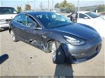 2018 Tesla Model 3 Long Range/mid Range Gray vin: 5YJ3E1EA0JF003313