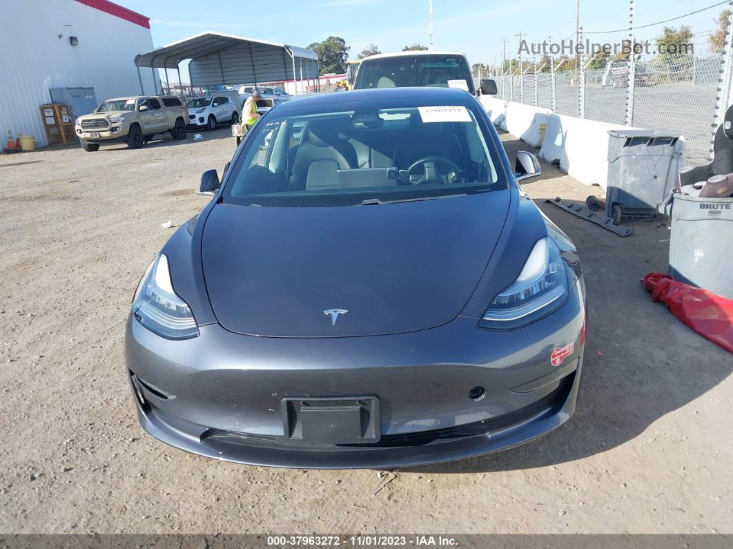 2018 Tesla Model 3 Long Range/mid Range Серый vin: 5YJ3E1EA0JF003313