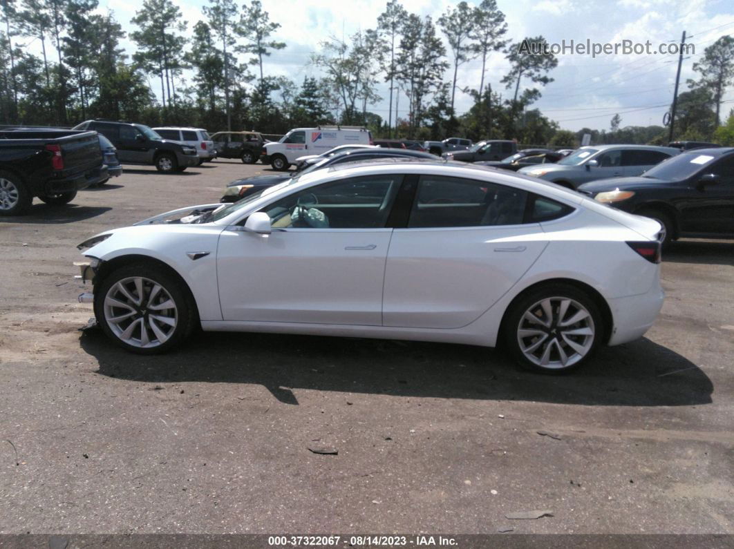 2018 Tesla Model 3 Range Battery White vin: 5YJ3E1EA0JF008320