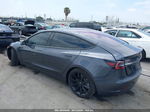 2018 Tesla Model 3 Long Range/mid Range Gray vin: 5YJ3E1EA0JF009533