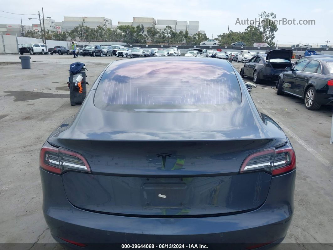 2018 Tesla Model 3 Long Range/mid Range Gray vin: 5YJ3E1EA0JF009533