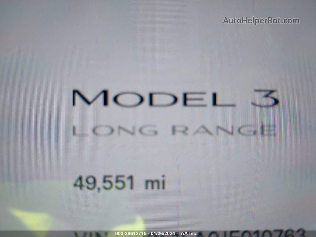 2018 Tesla Model 3 Long Range/mid Range Черный vin: 5YJ3E1EA0JF010763