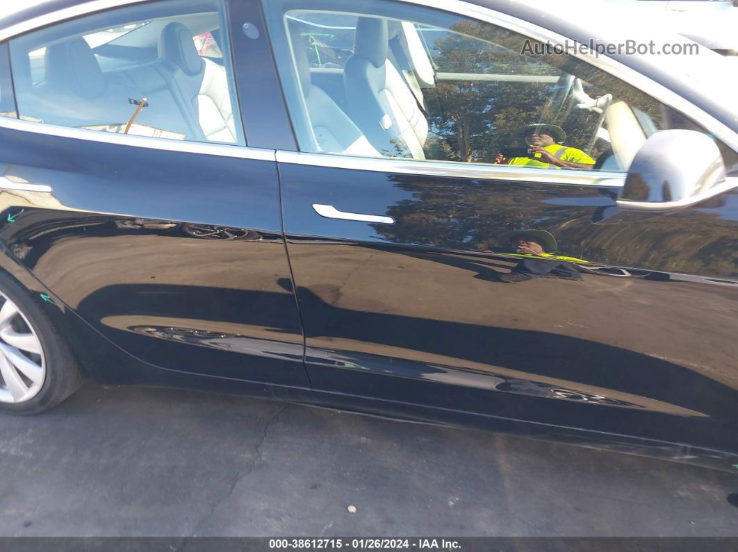 2018 Tesla Model 3 Long Range/mid Range Черный vin: 5YJ3E1EA0JF010763