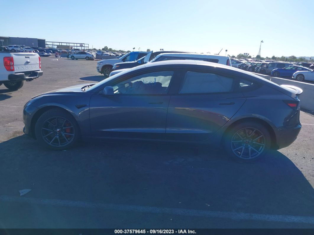 2018 Tesla Model 3 Range Battery Gray vin: 5YJ3E1EA0JF036327