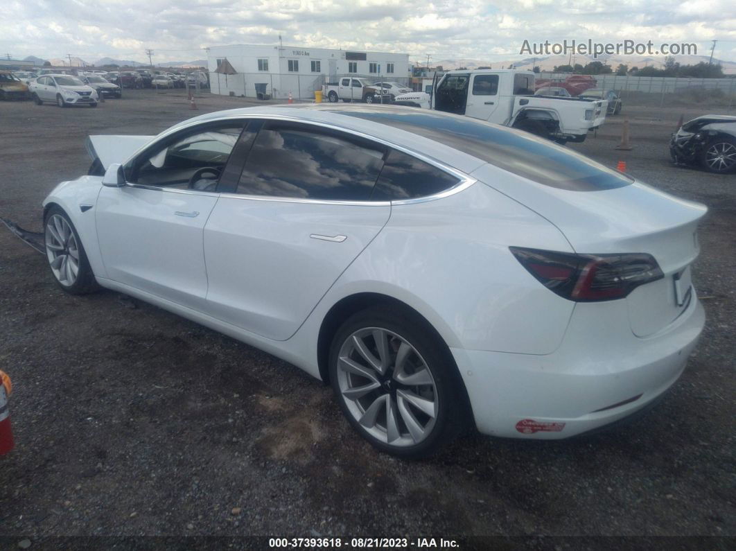 2018 Tesla Model 3 Range Battery Белый vin: 5YJ3E1EA0JF046940