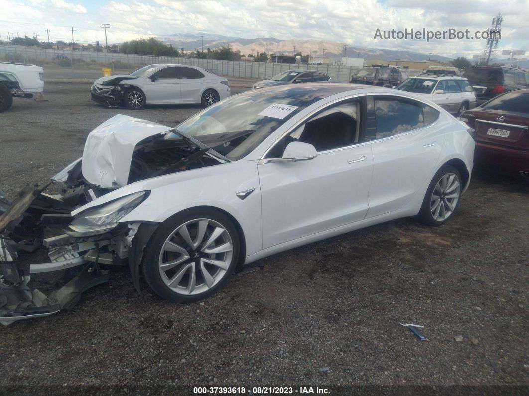 2018 Tesla Model 3 Range Battery Белый vin: 5YJ3E1EA0JF046940