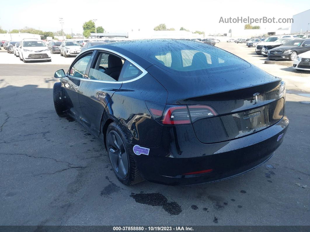 2018 Tesla Model 3 Range Battery Black vin: 5YJ3E1EA0JF057047