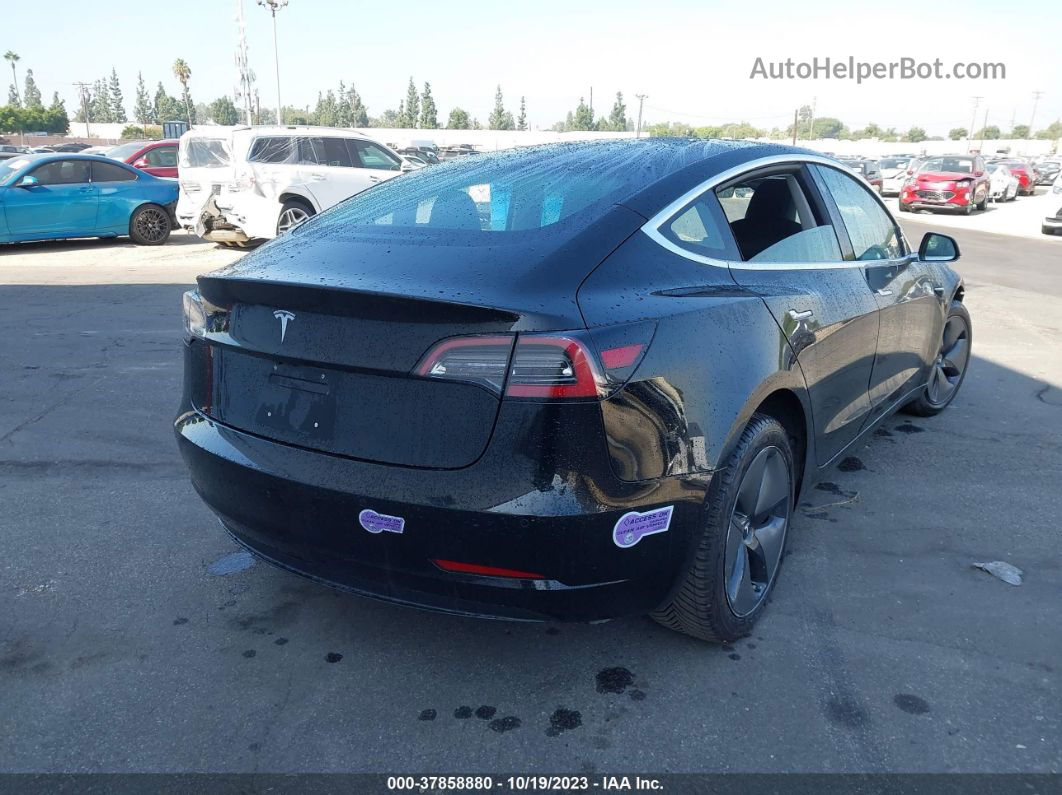 2018 Tesla Model 3 Range Battery Black vin: 5YJ3E1EA0JF057047