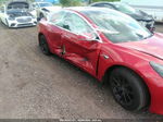 2018 Tesla Model 3 Long Range/mid Range Red vin: 5YJ3E1EA0JF153776