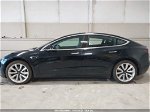 2018 Tesla Model 3 Long Range/mid Range Black vin: 5YJ3E1EA0JF154507