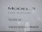 2018 Tesla Model 3 Long Range/mid Range Dark Blue vin: 5YJ3E1EA0JF164454