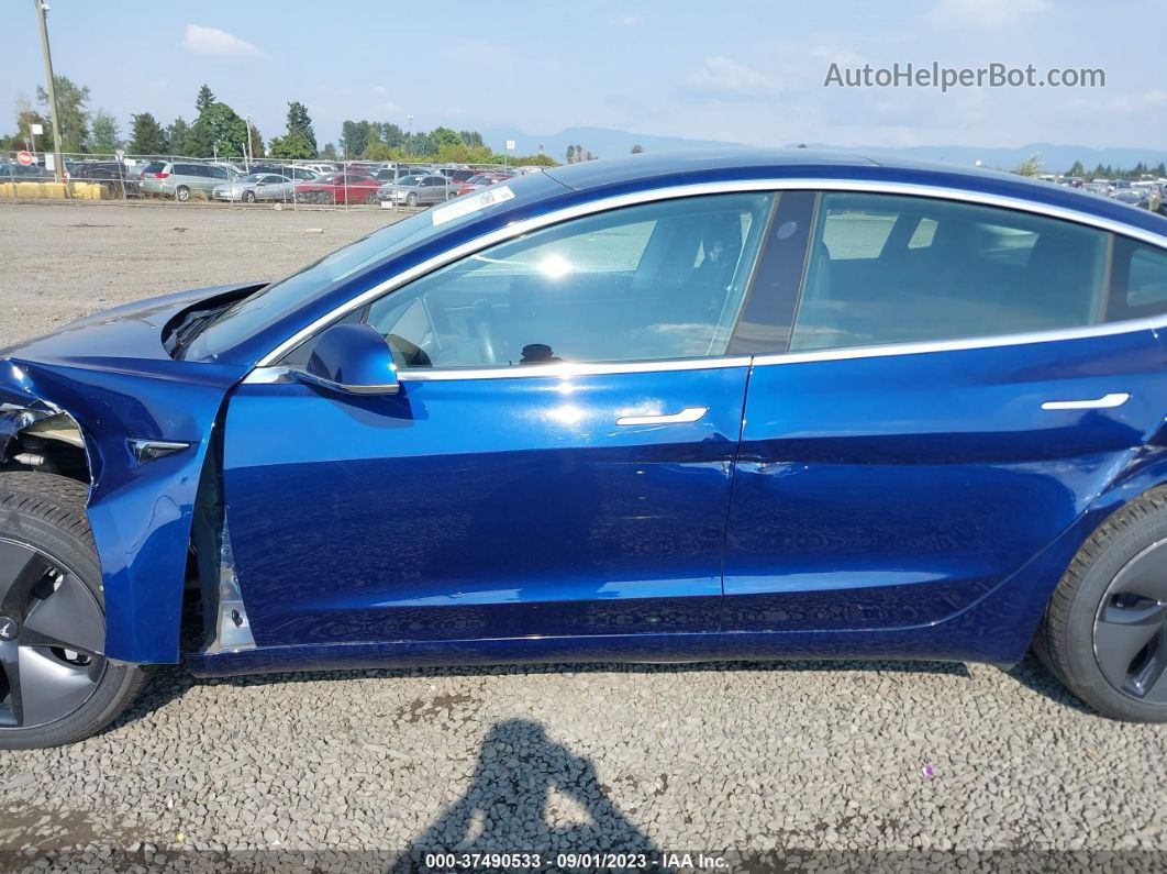 2019 Tesla Model 3 Range Blue vin: 5YJ3E1EA0KF309624