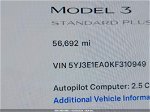 2019 Tesla Model 3 Long Range/mid Range/standard Range/standard Range Plus Black vin: 5YJ3E1EA0KF310949