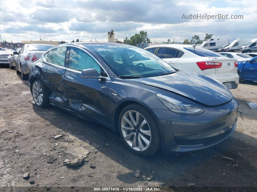 2019 Tesla Model 3 Standard Range/standard Range Plus/long Range/mid Range Gray vin: 5YJ3E1EA0KF314340