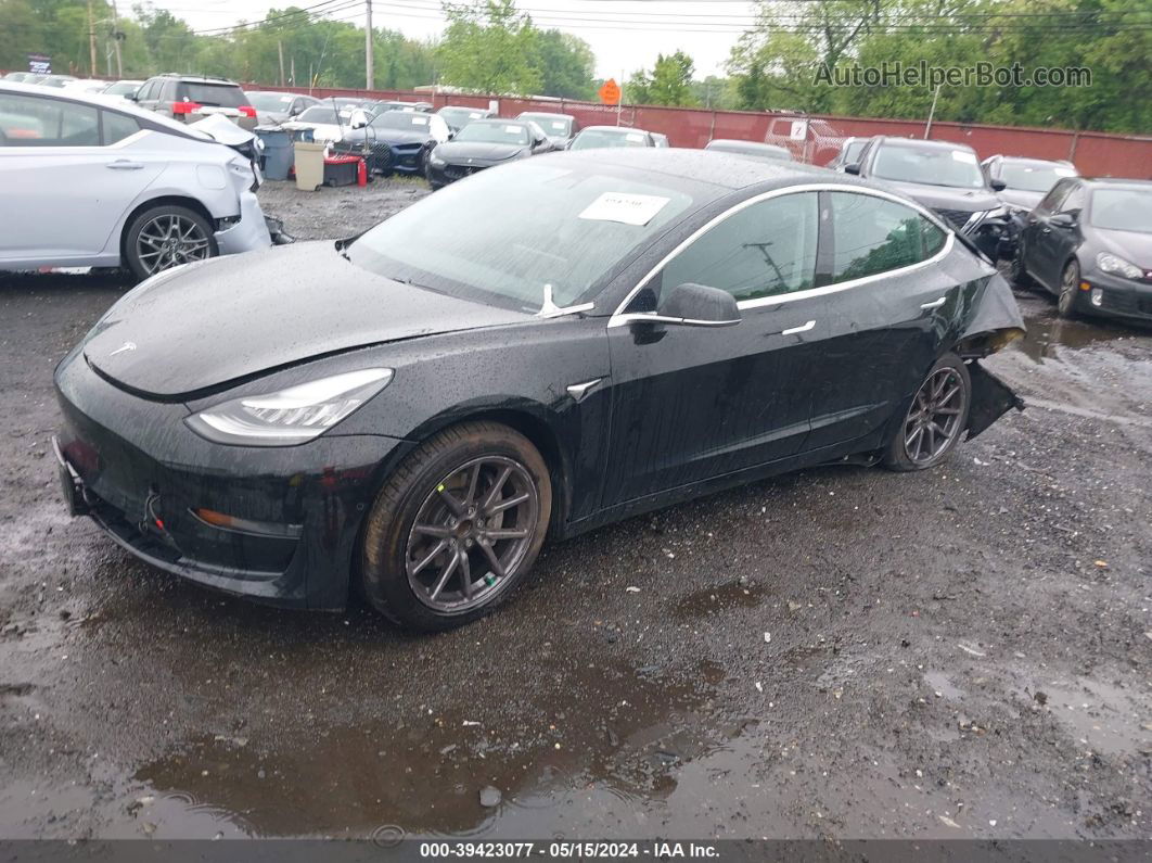 2019 Tesla Model 3 Long Range/mid Range/standard Range/standard Range Plus Black vin: 5YJ3E1EA0KF316962