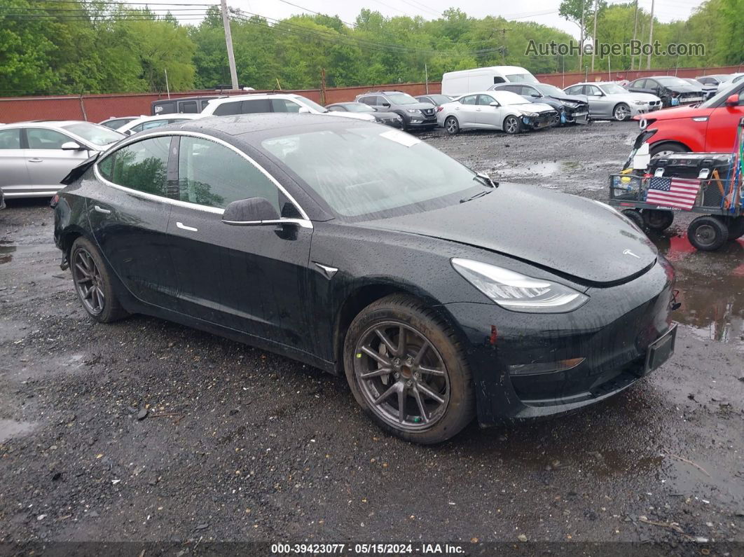 2019 Tesla Model 3 Long Range/mid Range/standard Range/standard Range Plus Black vin: 5YJ3E1EA0KF316962