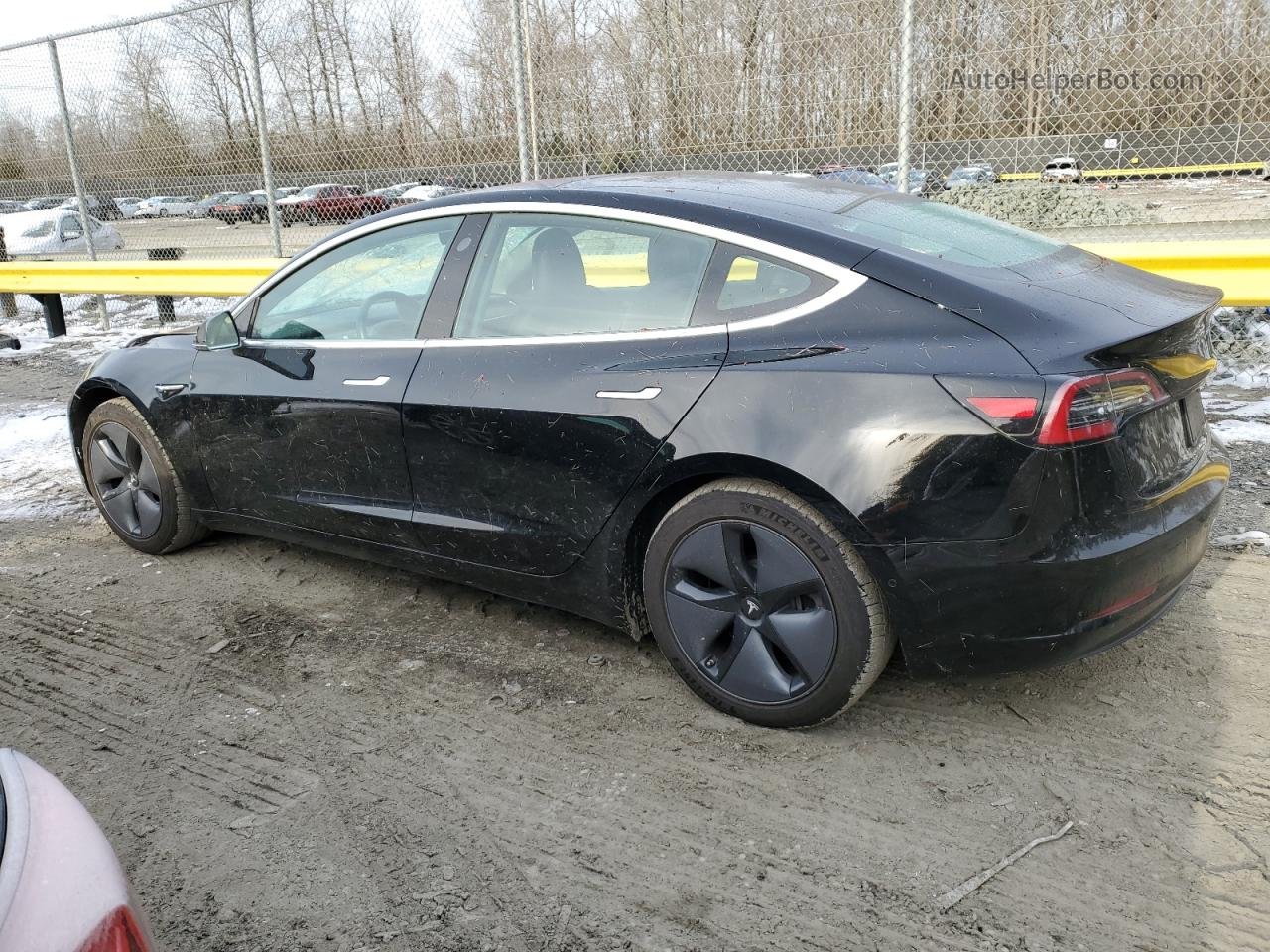 2019 Tesla Model 3  Black vin: 5YJ3E1EA0KF324236