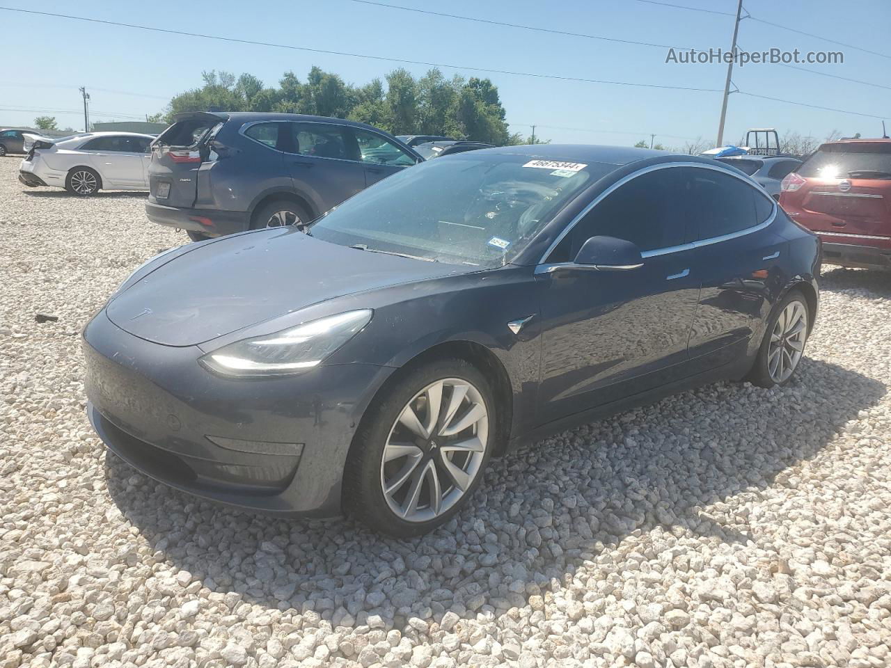 2019 Tesla Model 3  Charcoal vin: 5YJ3E1EA0KF326794