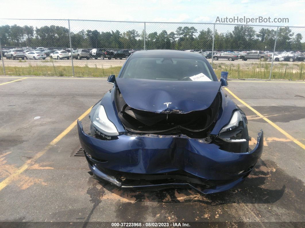 2019 Tesla Model 3 Range Blue vin: 5YJ3E1EA0KF357768