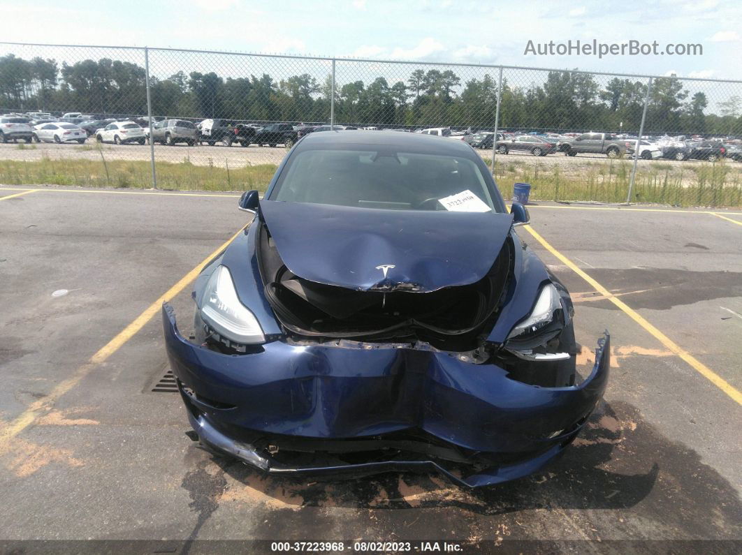 2019 Tesla Model 3 Range Blue vin: 5YJ3E1EA0KF357768