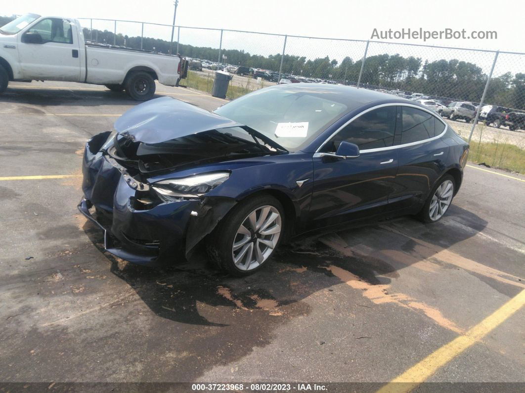 2019 Tesla Model 3 Range Blue vin: 5YJ3E1EA0KF357768