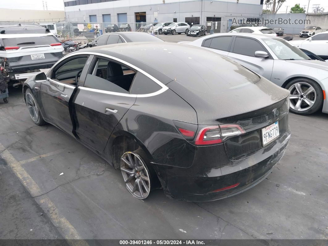 2019 Tesla Model 3 Long Range/mid Range/standard Range/standard Range Plus Black vin: 5YJ3E1EA0KF399163