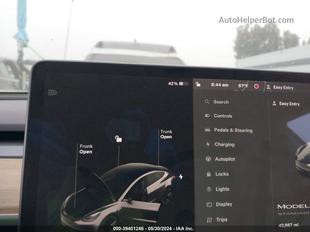 2019 Tesla Model 3 Long Range/mid Range/standard Range/standard Range Plus Black vin: 5YJ3E1EA0KF399163