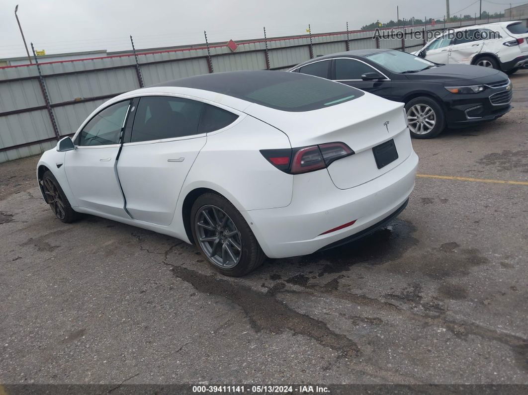 2019 Tesla Model 3 Long Range/mid Range/standard Range/standard Range Plus White vin: 5YJ3E1EA0KF407553