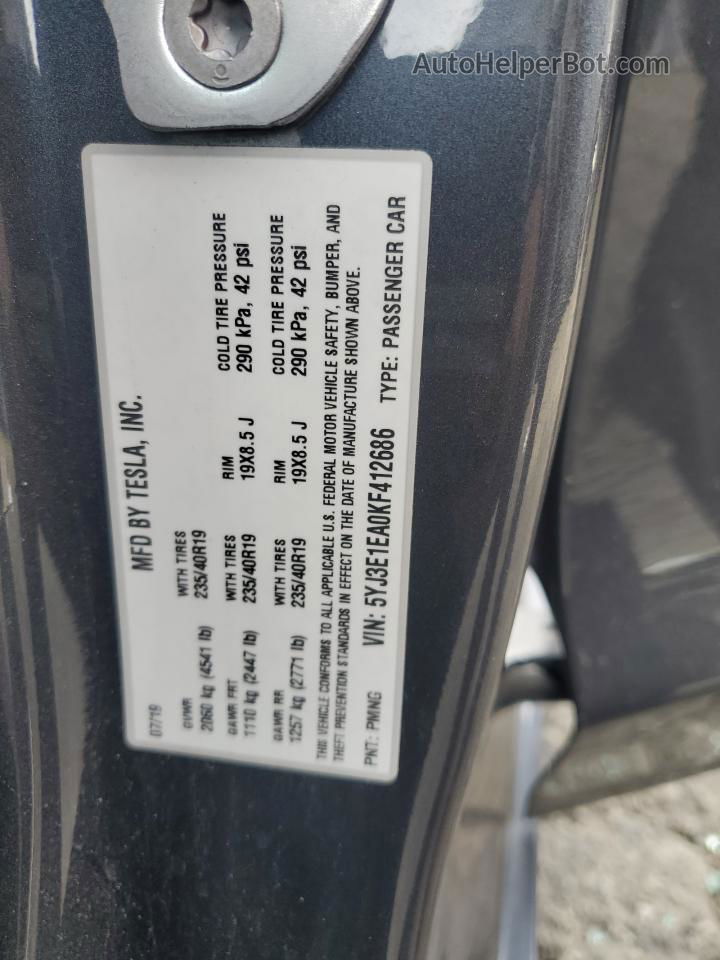 2019 tesla model 3 vin outlet number