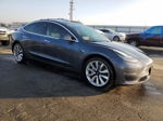 2019 Tesla Model 3  Gray vin: 5YJ3E1EA0KF417144