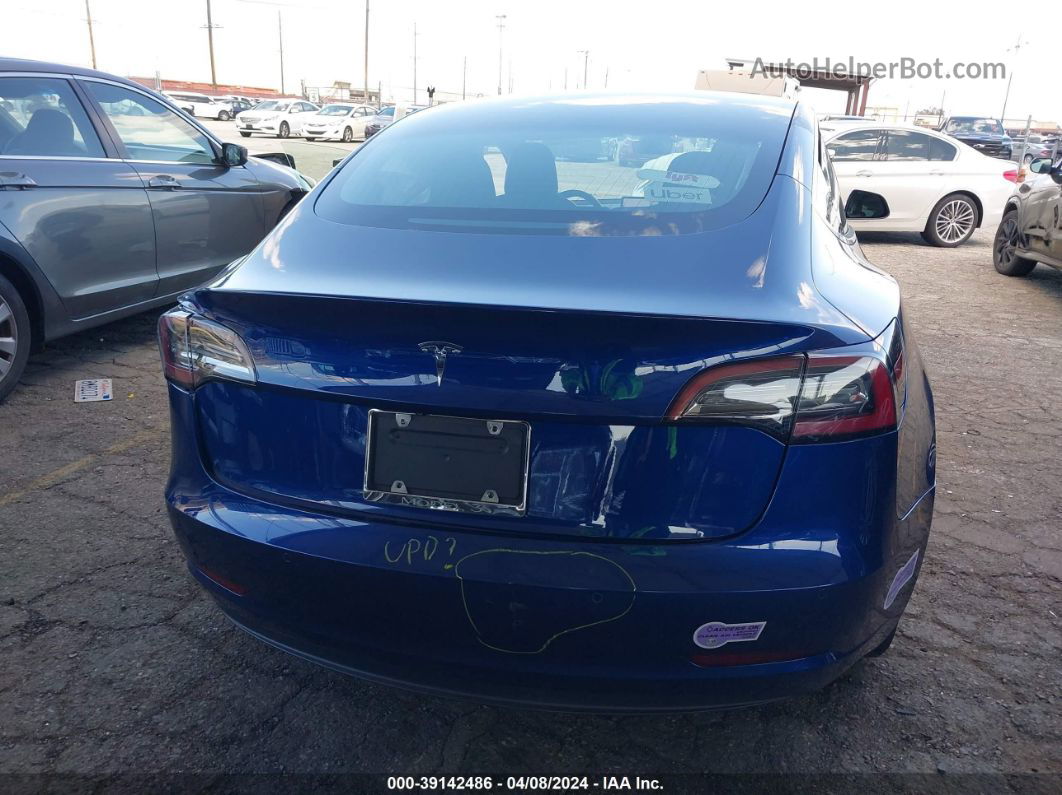 2019 Tesla Model 3 Long Range/mid Range/standard Range/standard Range Plus Синий vin: 5YJ3E1EA0KF427205