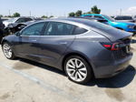 2019 Tesla Model 3  Gray vin: 5YJ3E1EA0KF436311