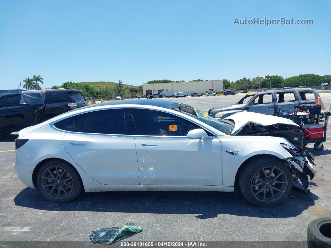 2019 Tesla Model 3 Long Range/mid Range/standard Range/standard Range Plus White vin: 5YJ3E1EA0KF483984