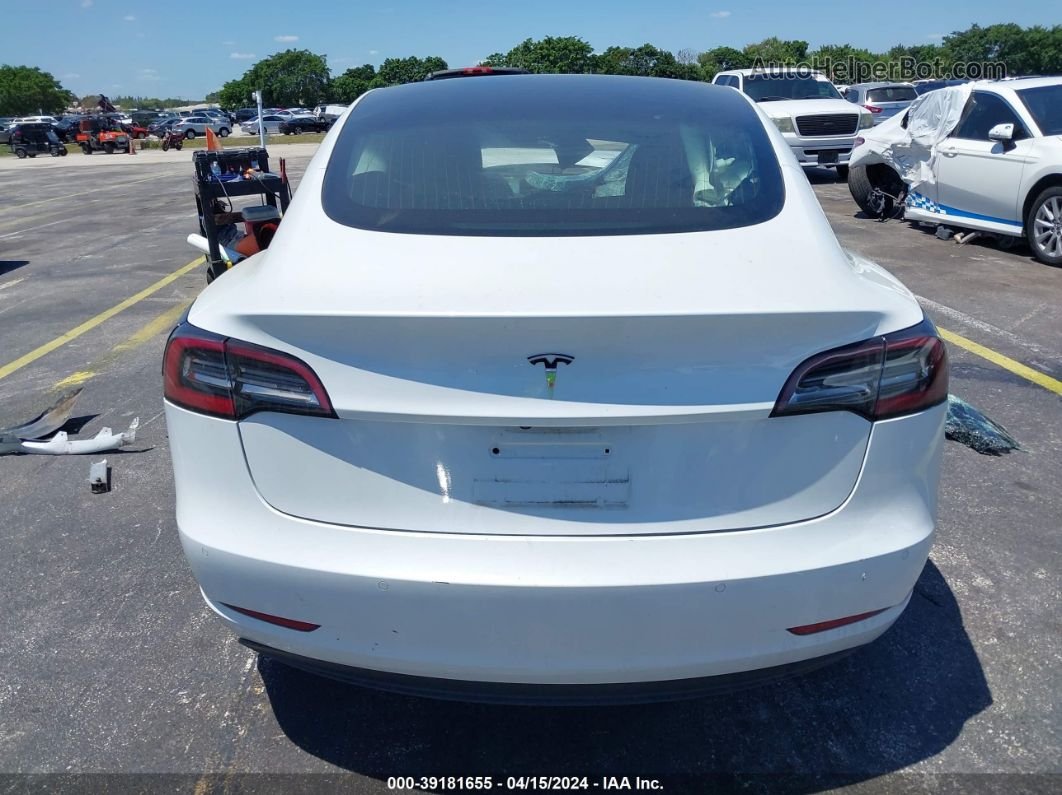 2019 Tesla Model 3 Long Range/mid Range/standard Range/standard Range Plus White vin: 5YJ3E1EA0KF483984