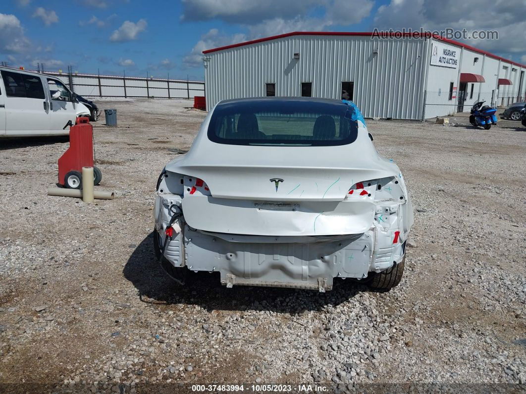 2020 Tesla Model 3 Standard Range White vin: 5YJ3E1EA0LF597579