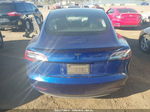 2020 Tesla Model 3 Standard Range Blue vin: 5YJ3E1EA0LF598604