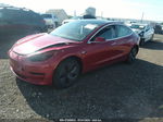 2020 Tesla Model 3 Standard Range Red vin: 5YJ3E1EA0LF630743