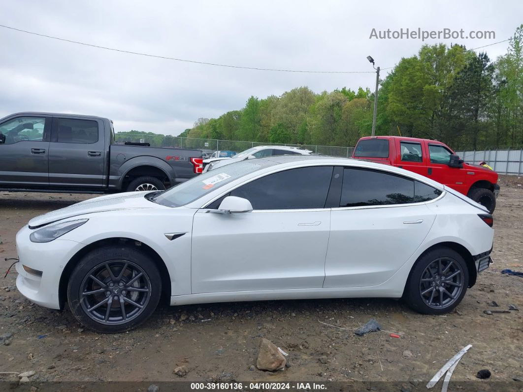 2020 Tesla Model 3 Standard Range Plus Rear-wheel Drive/standard Range Rear-wheel Drive White vin: 5YJ3E1EA0LF644917