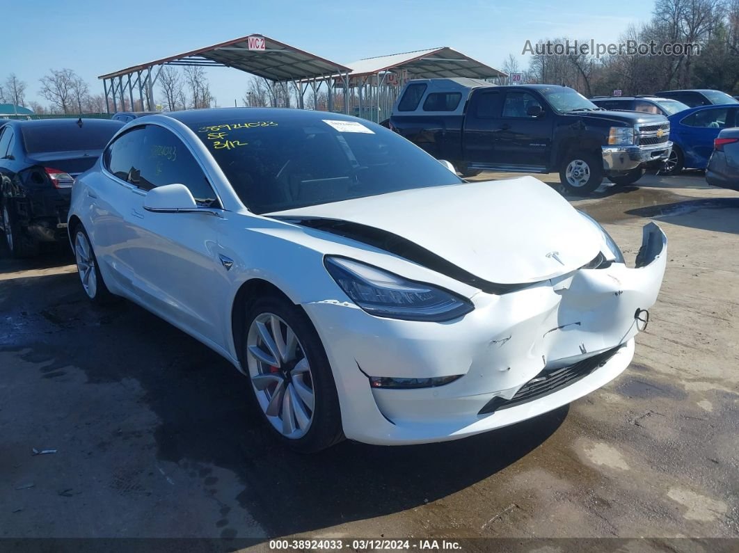 2020 Tesla Model 3 Standard Range Plus Rear-wheel Drive/standard Range Rear-wheel Drive White vin: 5YJ3E1EA0LF661698
