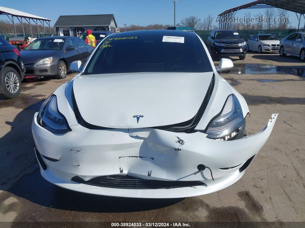 2020 Tesla Model 3 Standard Range Plus Rear-wheel Drive/standard Range Rear-wheel Drive White vin: 5YJ3E1EA0LF661698