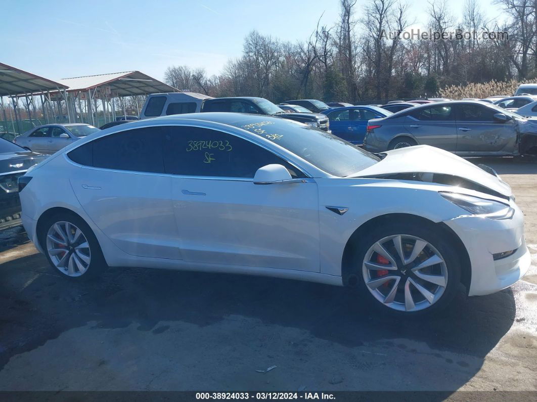 2020 Tesla Model 3 Standard Range Plus Rear-wheel Drive/standard Range Rear-wheel Drive White vin: 5YJ3E1EA0LF661698