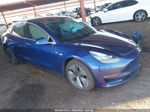 2020 Tesla Model 3 Standard Range Plus Rear-wheel Drive/standard Range Rear-wheel Drive Blue vin: 5YJ3E1EA0LF705957
