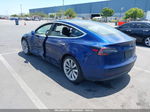 2020 Tesla Model 3 Standard Range Blue vin: 5YJ3E1EA0LF745844