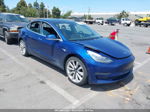 2020 Tesla Model 3 Standard Range Синий vin: 5YJ3E1EA0LF745844