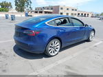 2020 Tesla Model 3 Standard Range Blue vin: 5YJ3E1EA0LF745844