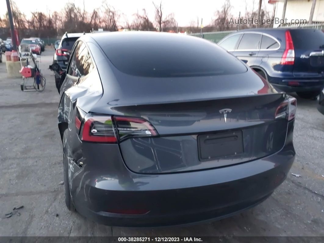 2021 Tesla Model 3   Gray vin: 5YJ3E1EA0MF022058