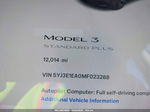 2021 Tesla Model 3 Standard Range Plus Rear-wheel Drive Black vin: 5YJ3E1EA0MF023288