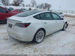 2021 Tesla Model 3 Standard Range Plus Rear-wheel Drive Белый vin: 5YJ3E1EA0MF052872